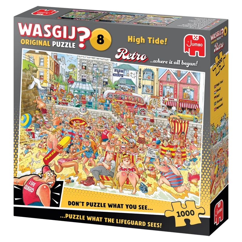 Wasgij Retro Original 8 - High Tide! (1000 pieces)