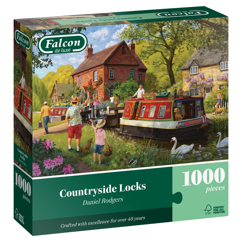 Falcon - Countryside Locks (1000 pieces)