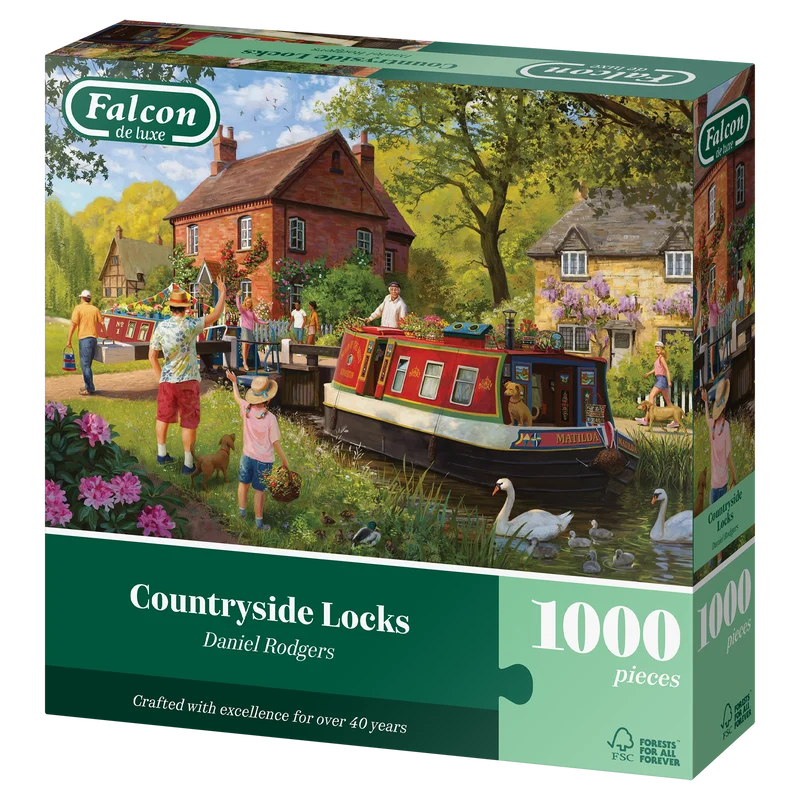 Falcon - Countryside Locks (1000 pieces)