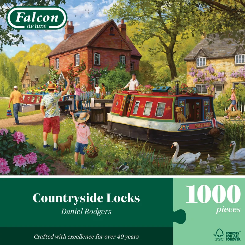 Falcon - Countryside Locks (1000 pieces)