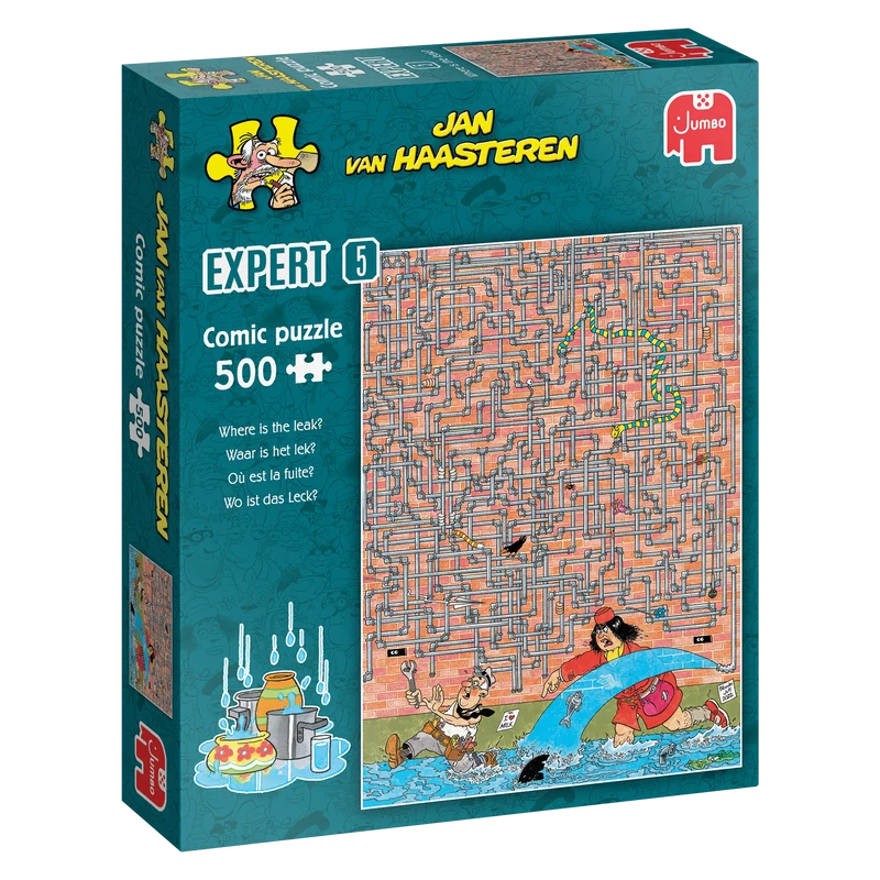 Jan van Haasteren Expert 5 - Where is the leak? (500 pieces)