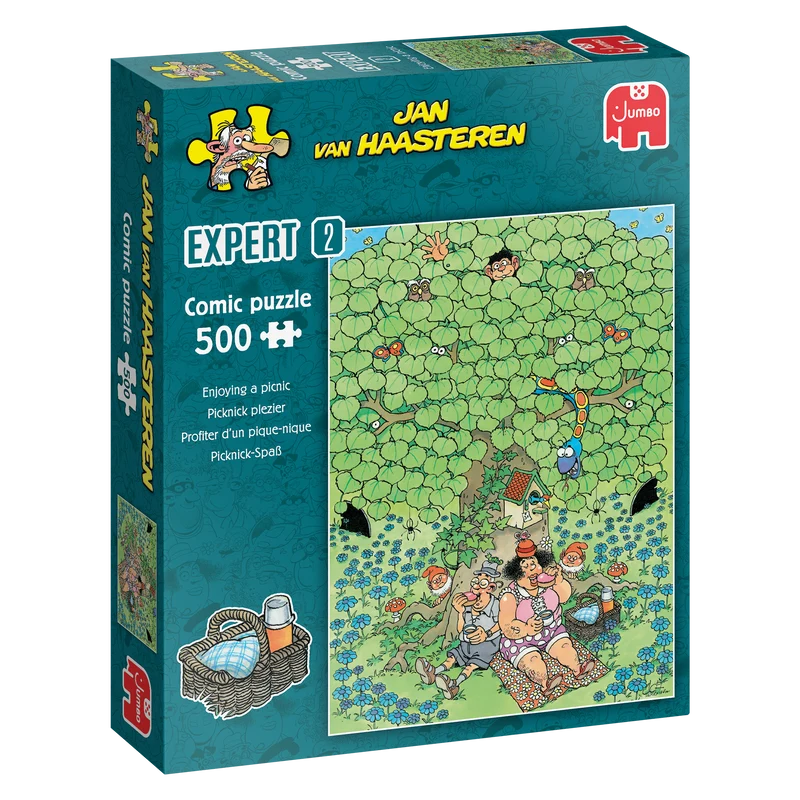 Jan van Haasteren Expert 2 - Enjoying a Picnic (500 pieces)