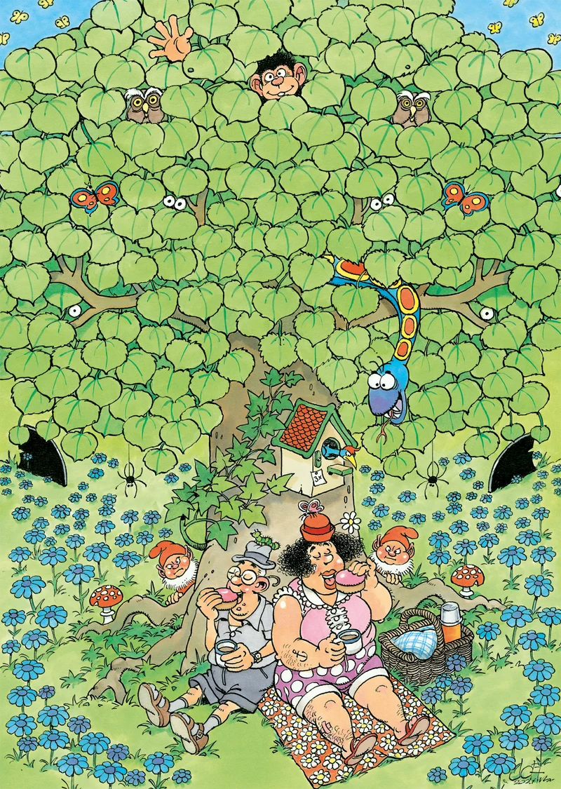 Jan van Haasteren Expert 2 - Enjoying a Picnic (500 pieces)