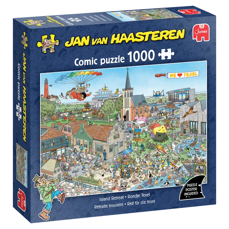 Jan van Haasteren - Island Retreat (1000 pieces)
