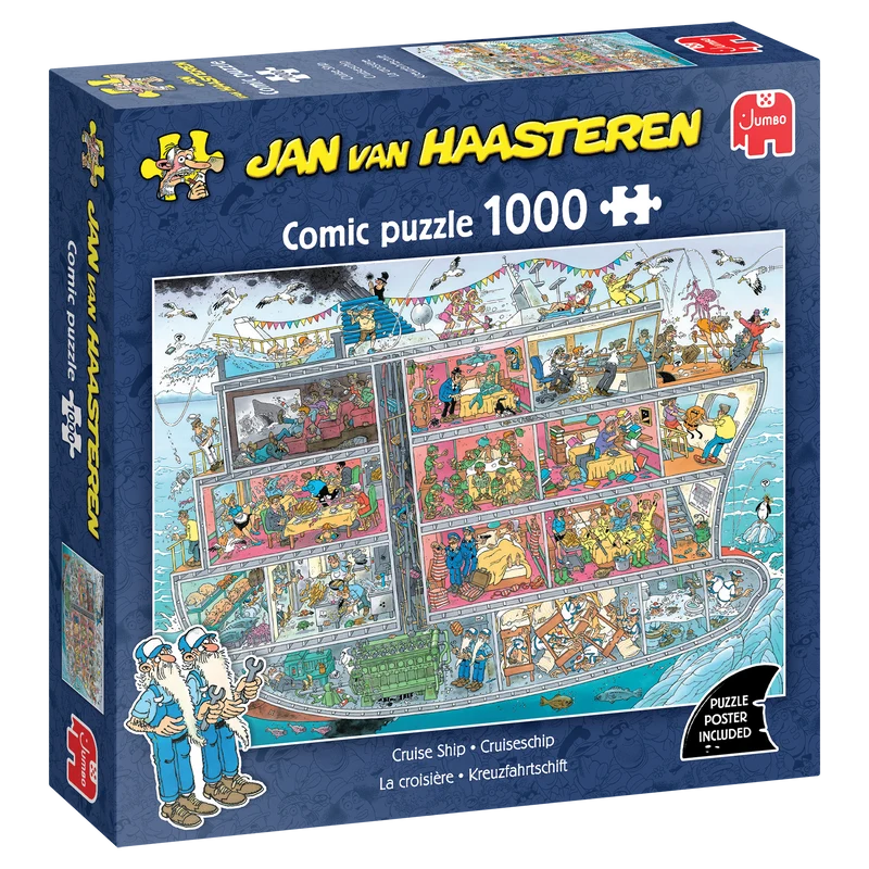 Jan van Haasteren - Cruise Ship (1000 pieces)