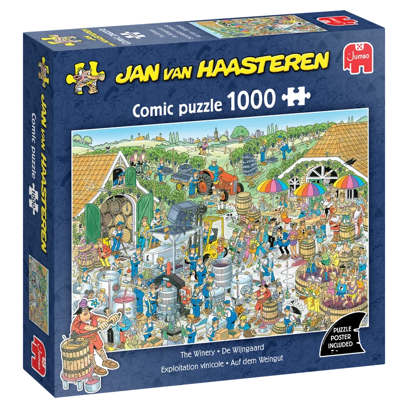 Jan van Haasteren - The Winery (1000 pieces)