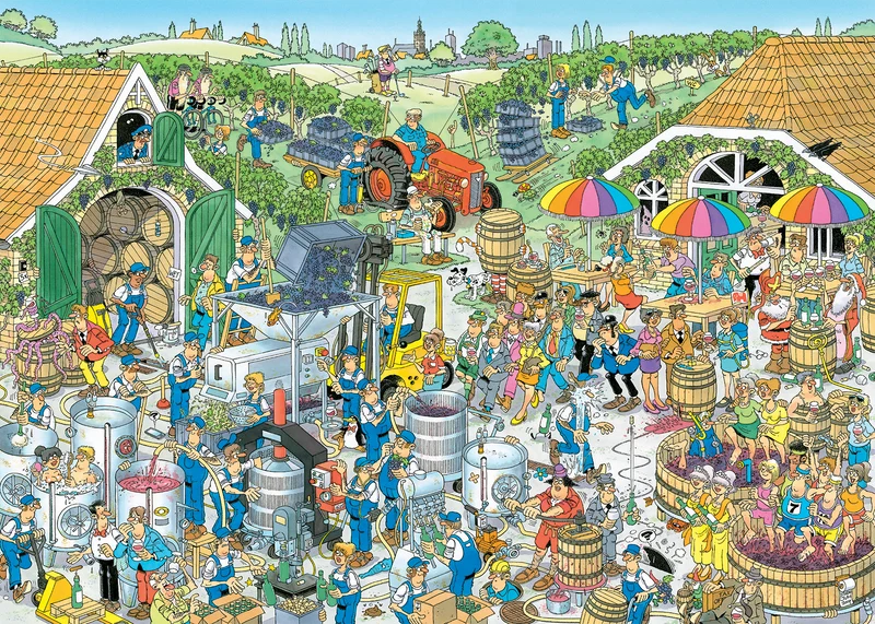 Jan van Haasteren - The Winery (1000 pieces)