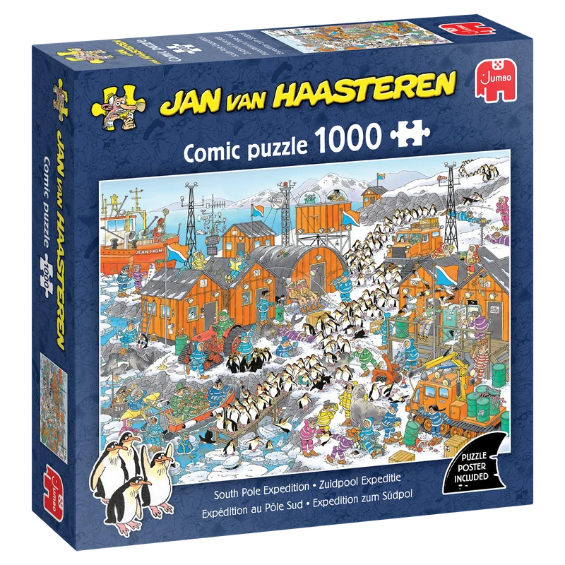 Jan van Haasteren - South Pole Expedition (1000 pieces)