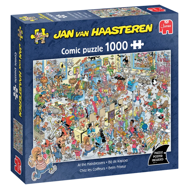 Jan van Haasteren - At the Hairdressers (1000 pieces)
