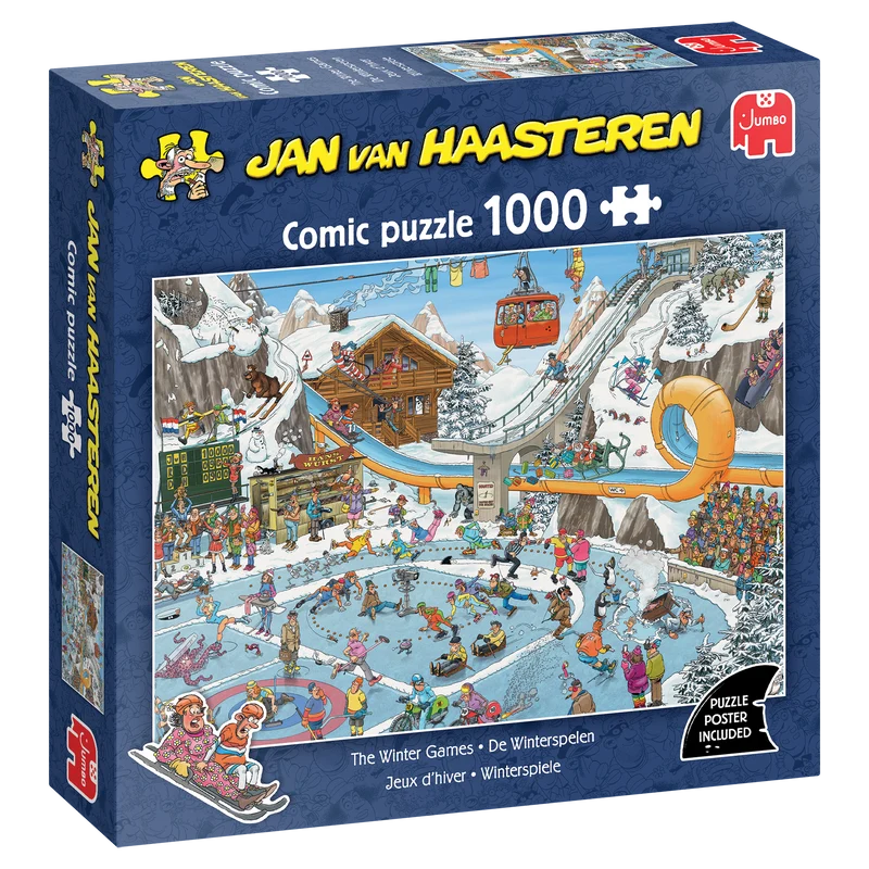 Jan van Haasteren - The Winter Games (1000 pieces)