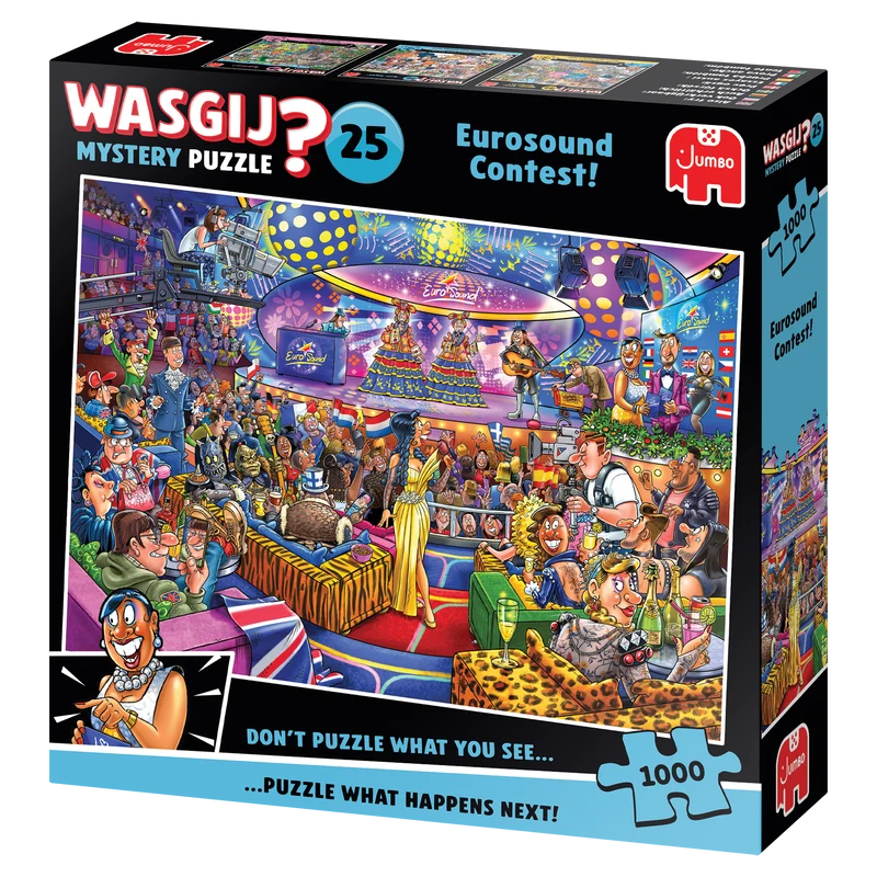 Wasgij Mystery 25 - Eurosound contest! (1000 pieces)