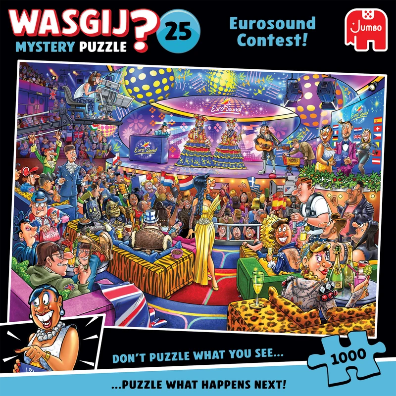 Wasgij Mystery 25 - Eurosound contest! (1000 pieces)