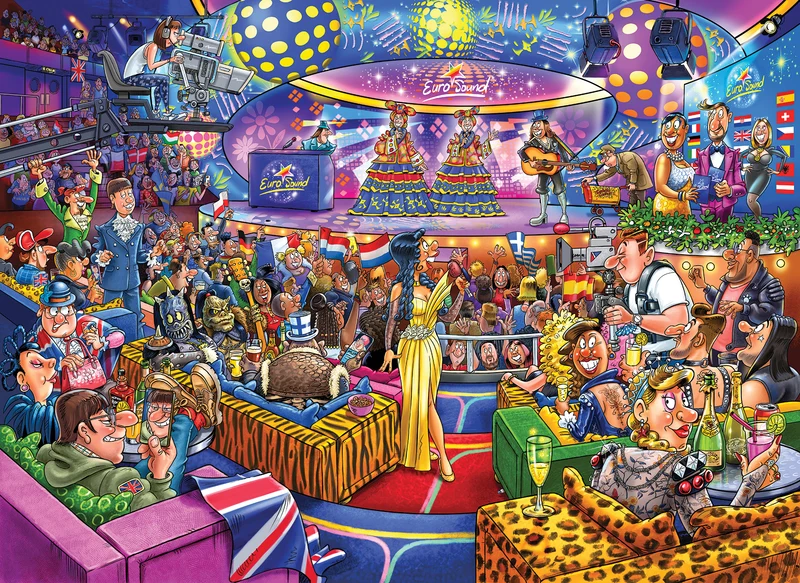 Wasgij Mystery 25 - Eurosound contest! (1000 pieces)