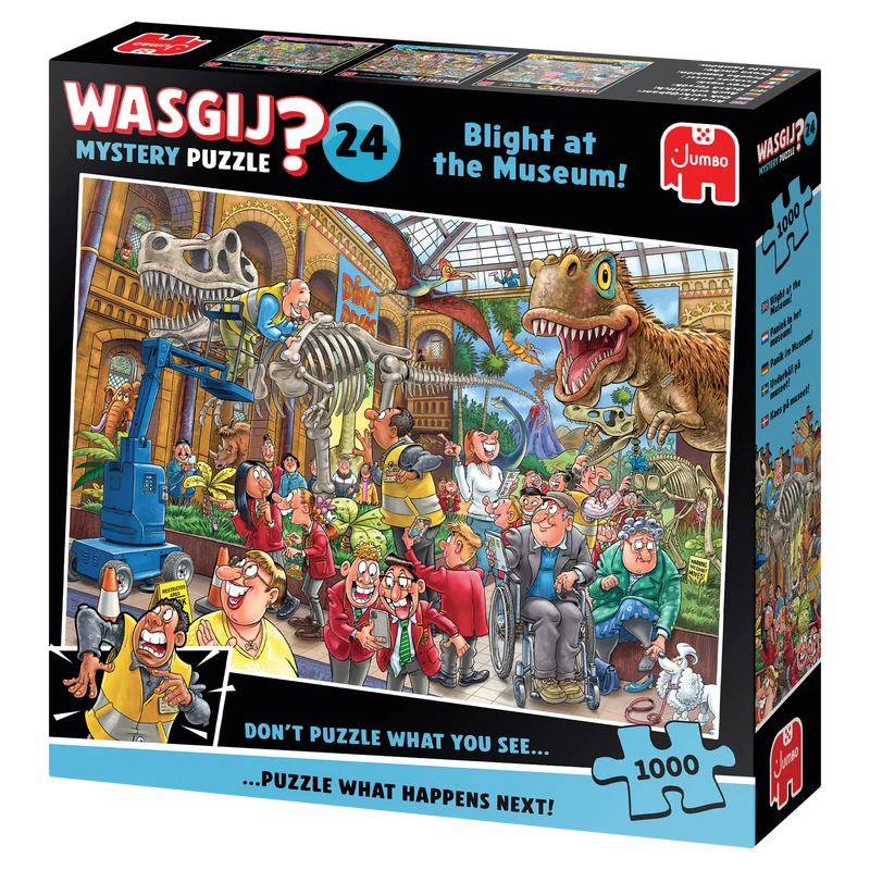 Wasgij Mystery 24 - Blight at the museum! (1000 pieces)