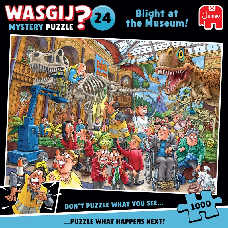Wasgij Mystery 24 - Blight at the museum! (1000 pieces)