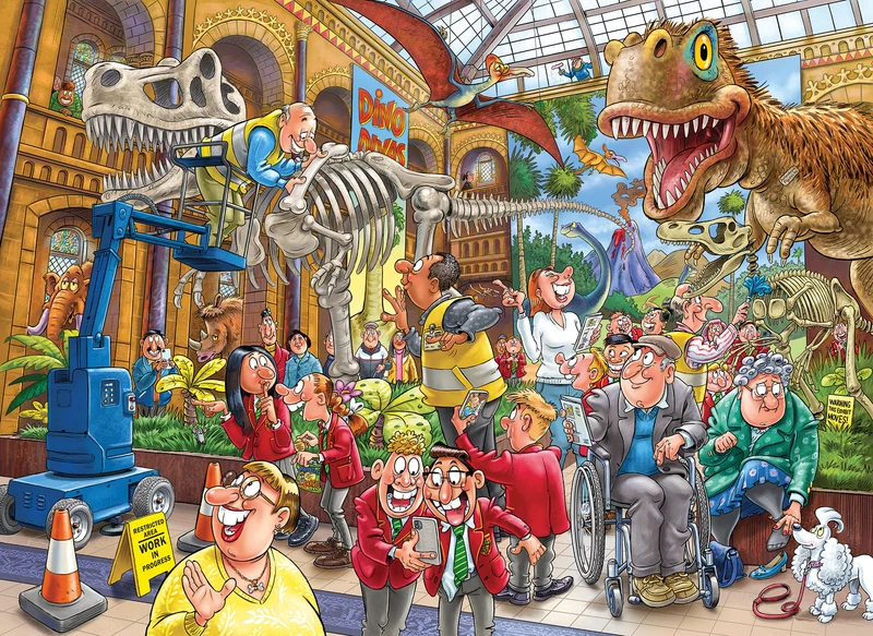 Wasgij Mystery 24 - Blight at the museum! (1000 pieces)