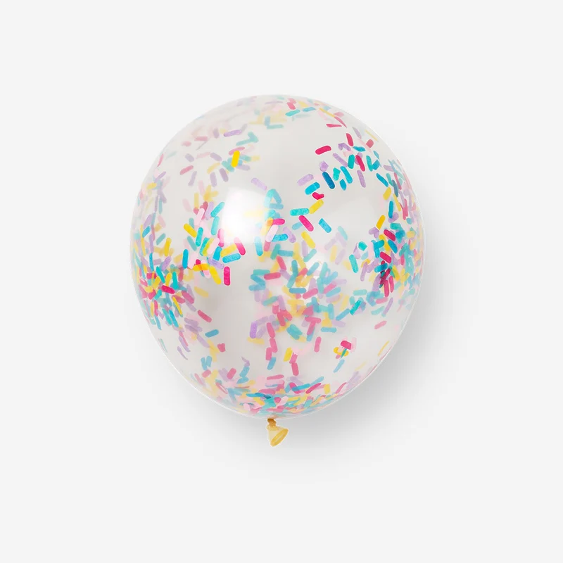 Confetti balloons - 6 pcs