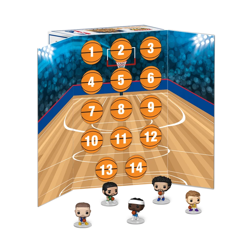 Funko Pop Pocket Countdown Calendar: NBA - Calendario 14 dias