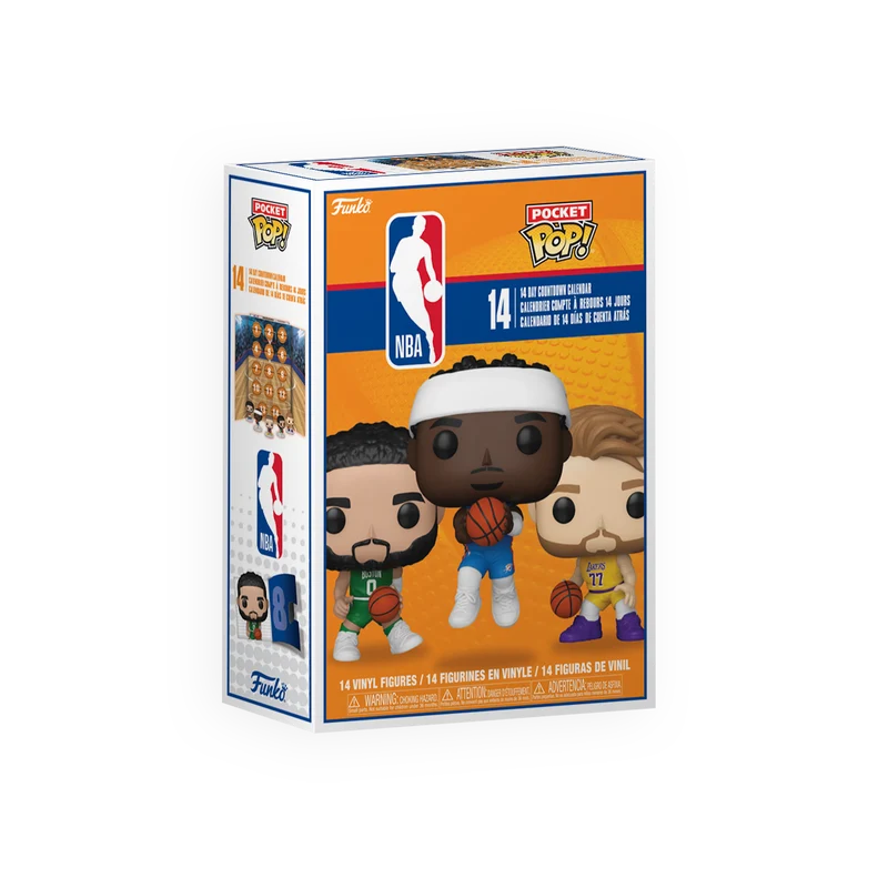 Funko Pop Pocket Countdown Calendar: NBA - Calendario 14 dias