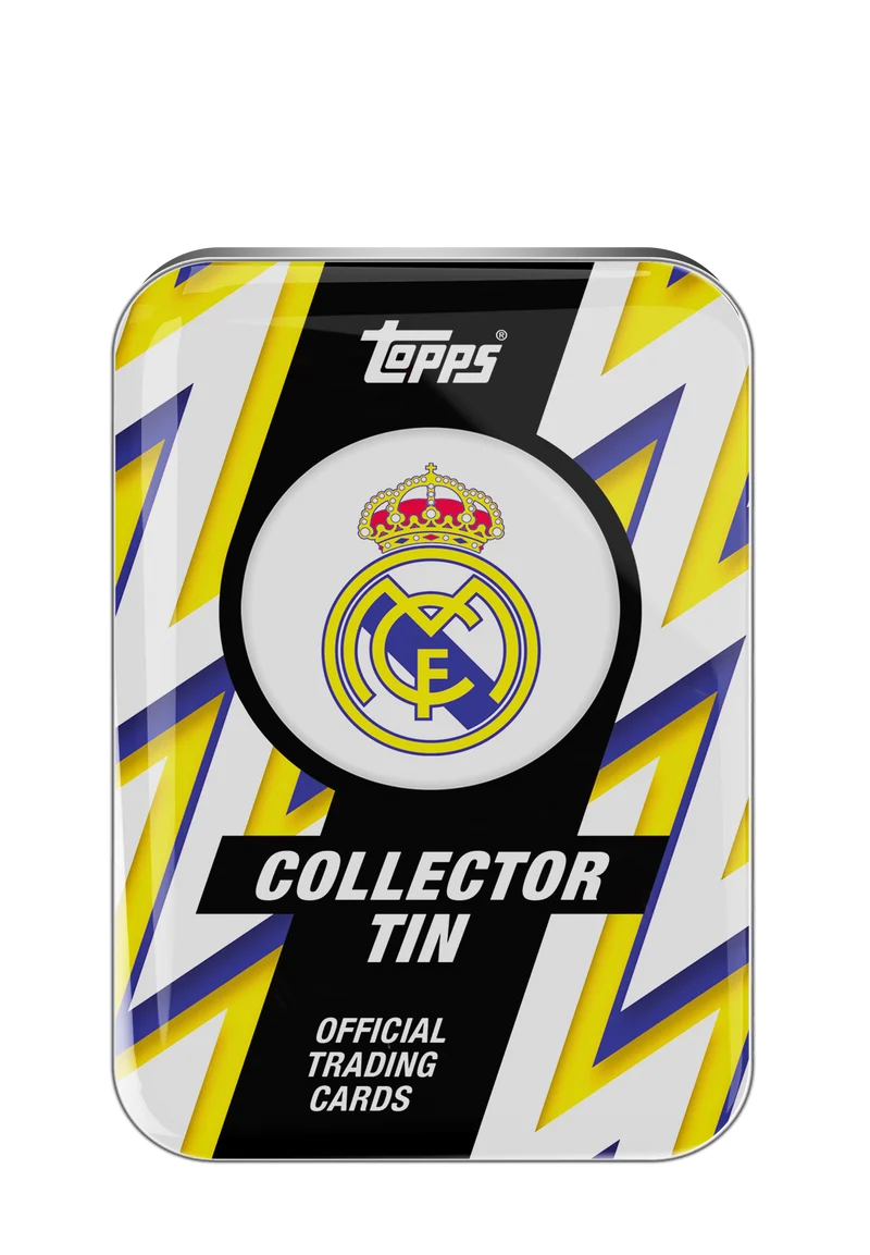 Topps Soccer Clubs Sets: Collector Tin - Real Madrid