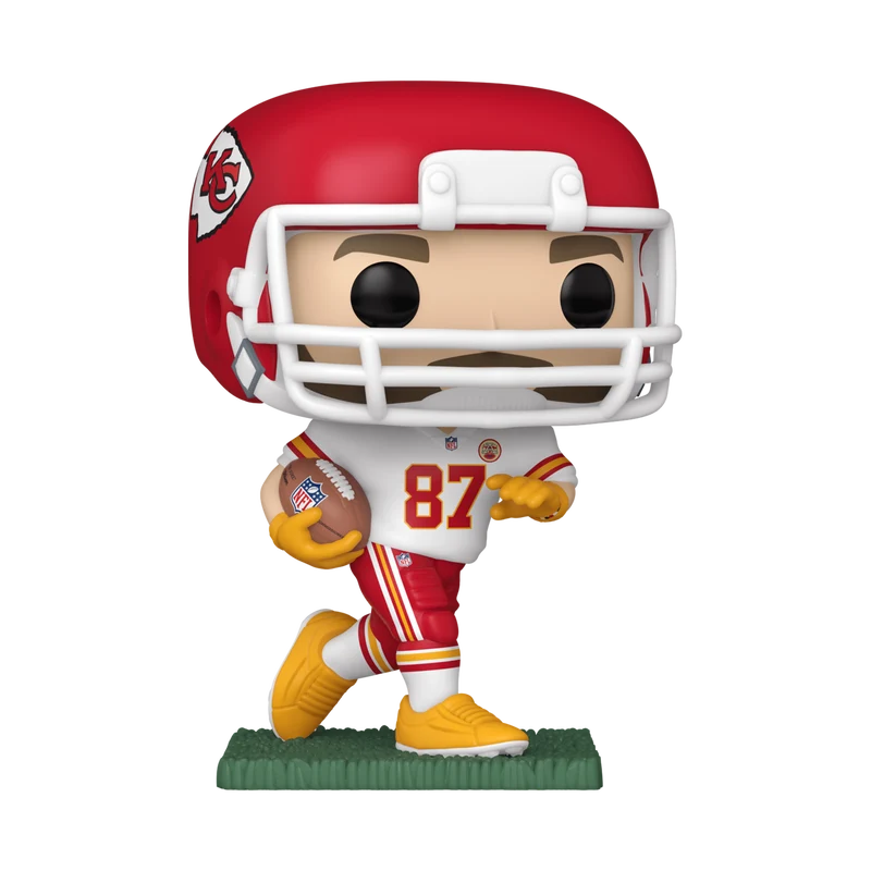 Funko Pop NFL: Chiefs - Travis Kelce Uniforme Visitante
