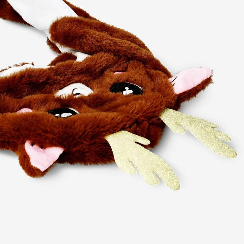 Reindeer hat with moving hands
