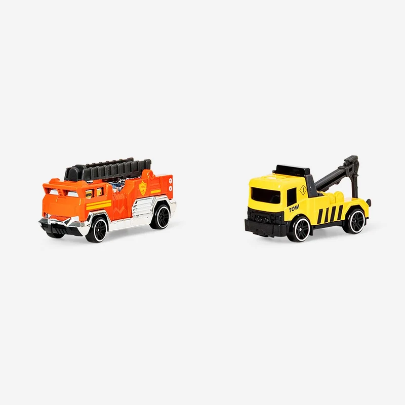 Rescue toy vehicles - 4 pcs