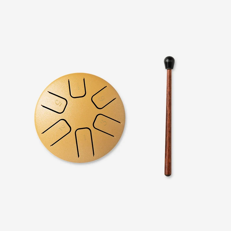 Gold sensory drum