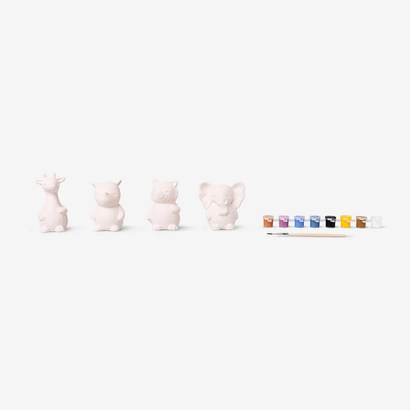 Paint your own animals set