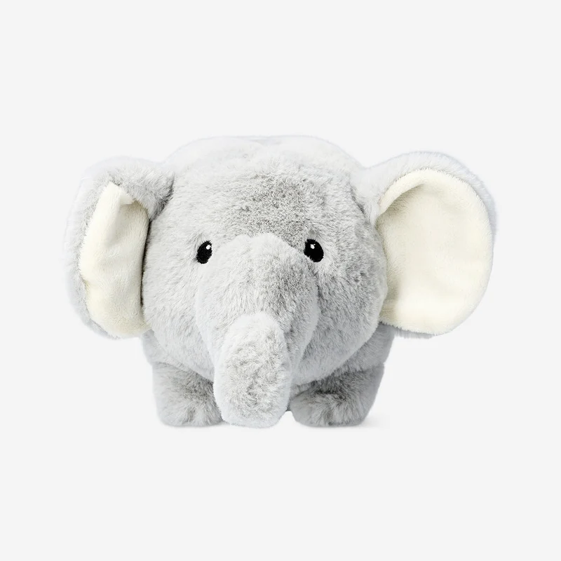 Plush elephant piggy bank