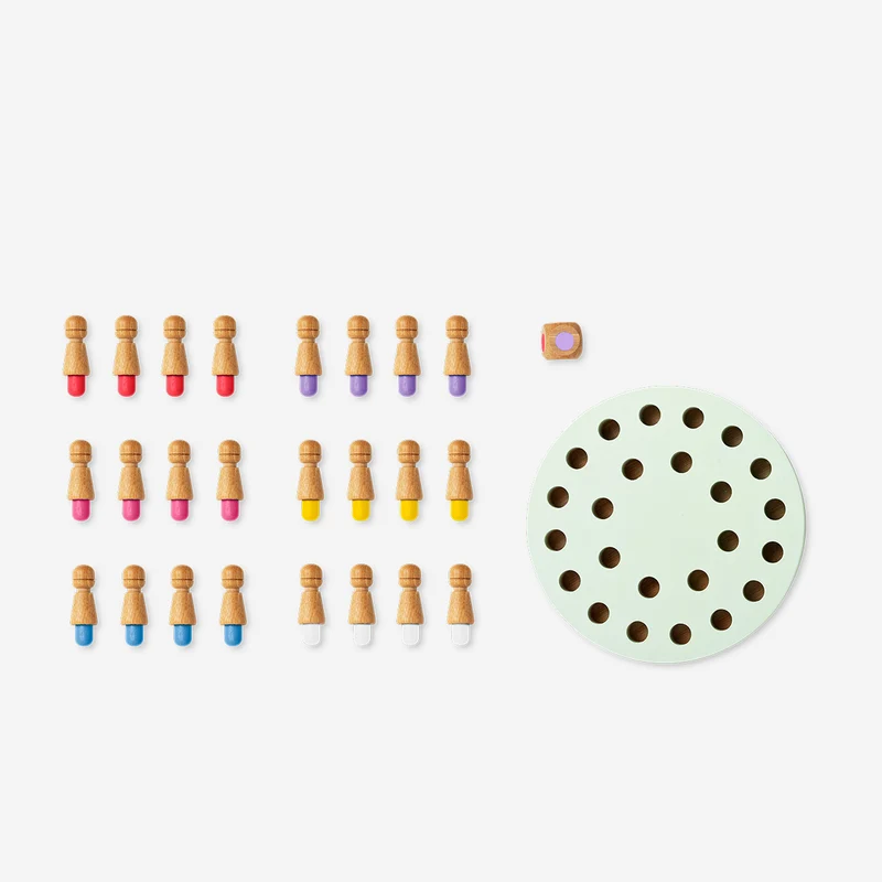 Game - Wooden memory chess game