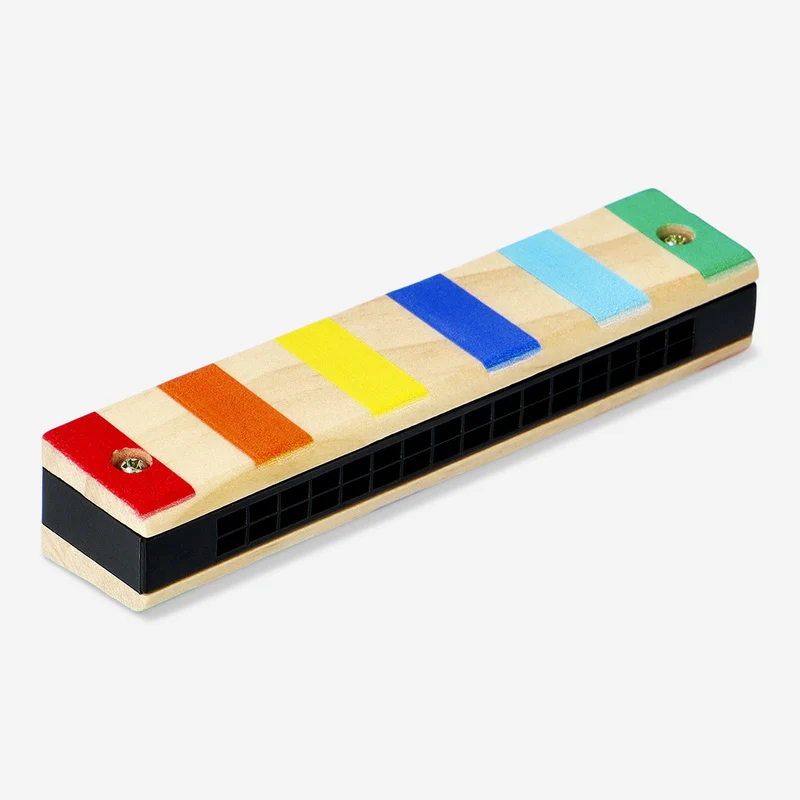 Wooden harmonica