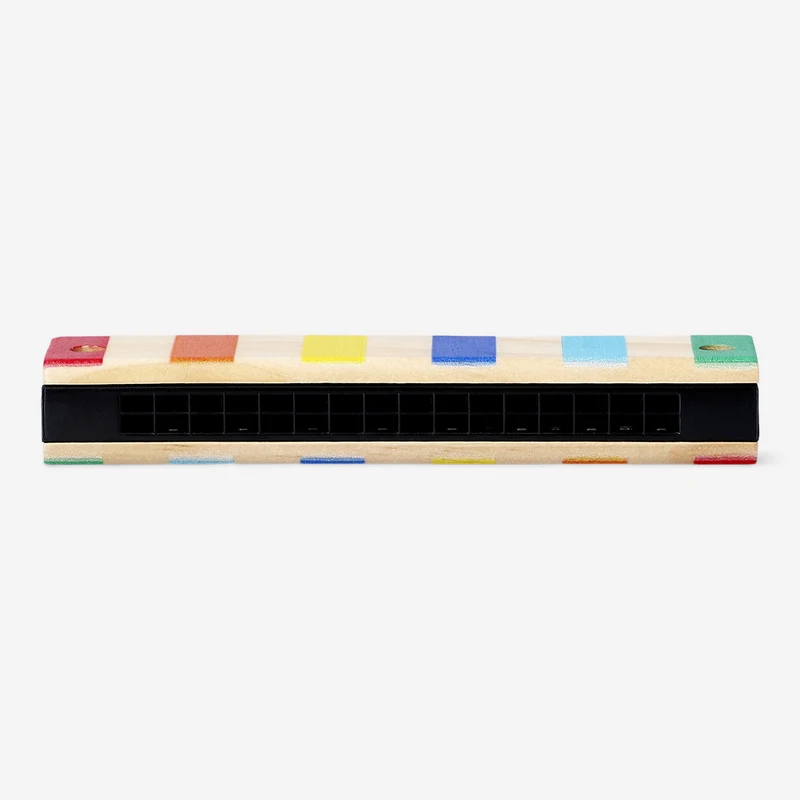 Wooden harmonica