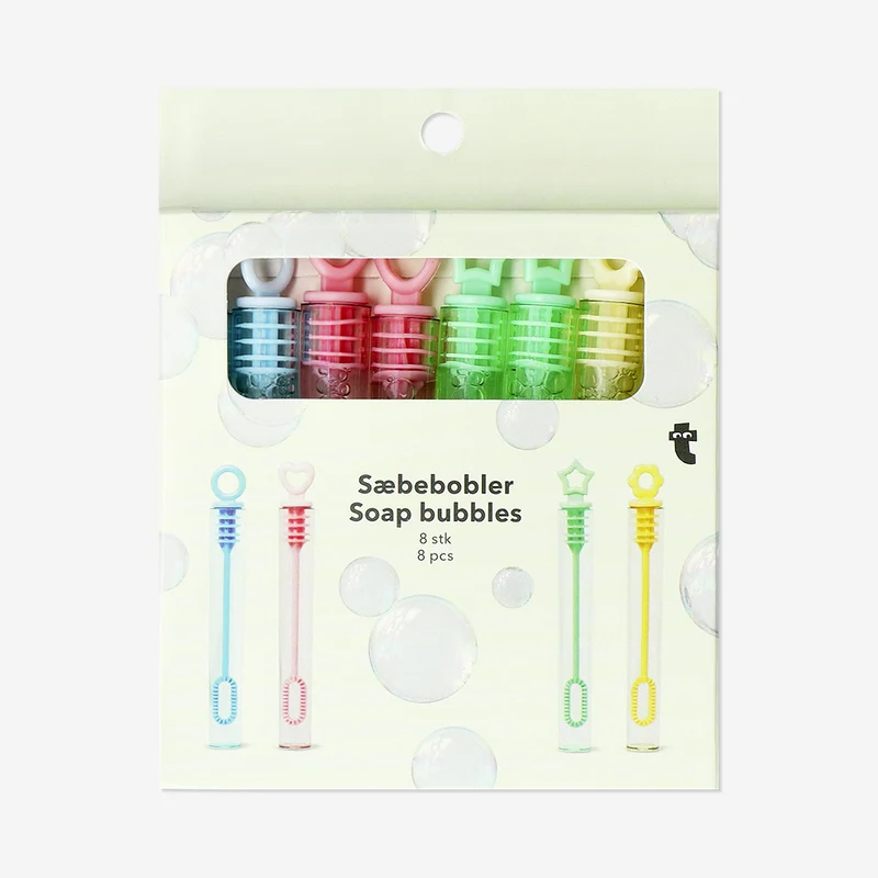 Mini soap bubbles pack - 8 pcs