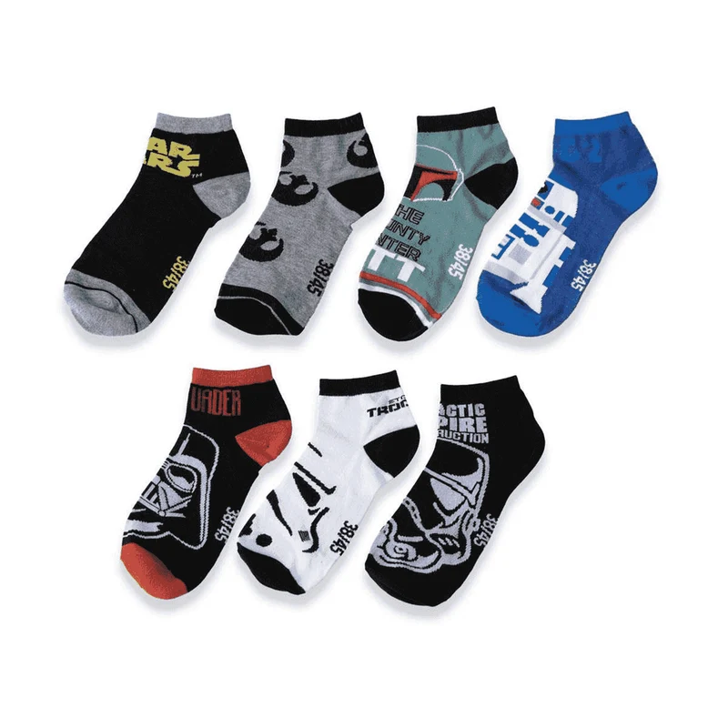 Pack 12 Pares de Calcetines Star Wars Cerdá Talla 38-45