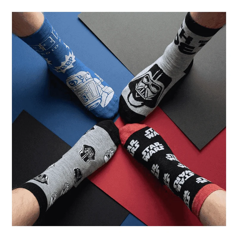 Pack 12 Pares de Calcetines Star Wars Cerdá Talla 38-45