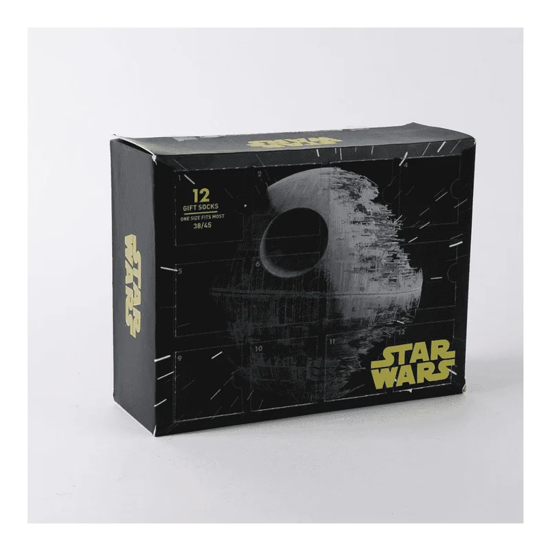 Pack 12 Pares de Calcetines Star Wars Cerdá Talla 38-45
