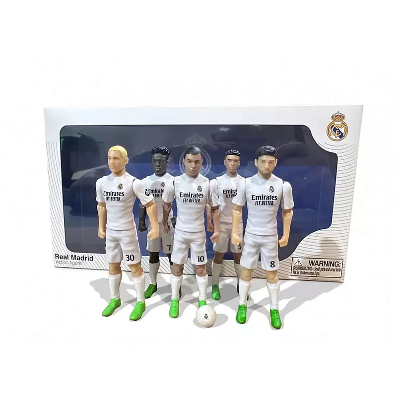 Set 5 Figuras Real Madrid 10 cm