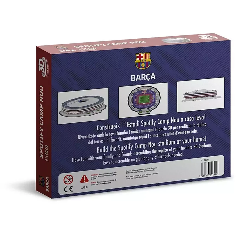 Puzzle Estadio 3D Spotify Camp Nou F.C. Barcelona