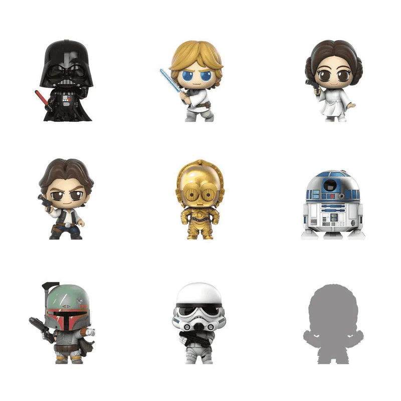 Star Wars Cosbi Mini Figures Serie 2 Blind Box YuMe