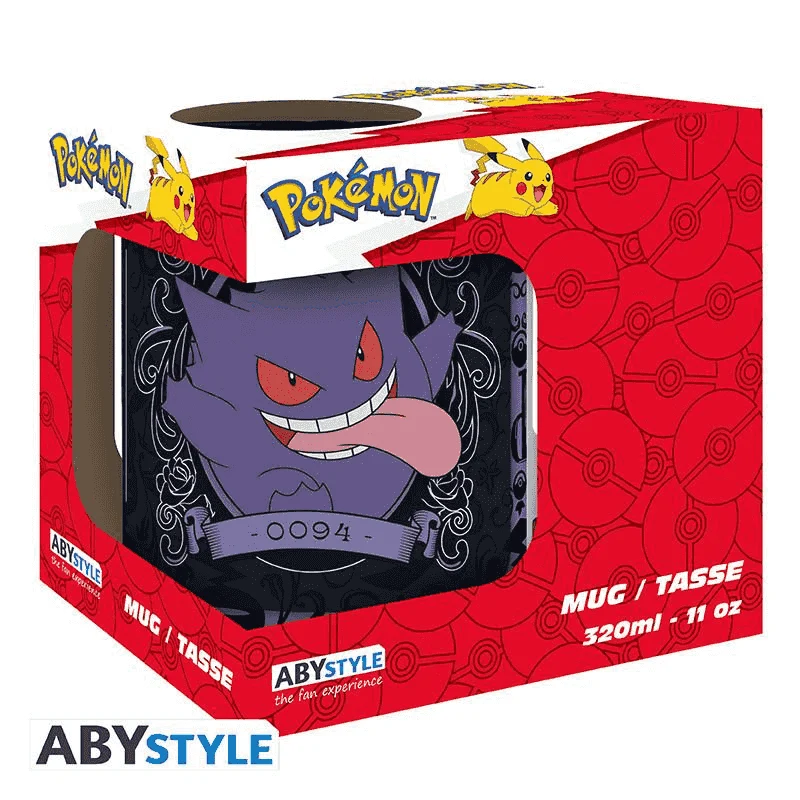 Taza Pokémon Gengar y Mimikyu 320 ml