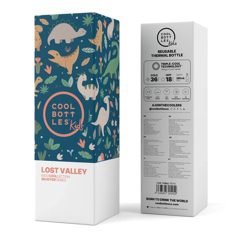Botella Acero Lost Valley 260ml · Cool Bottles