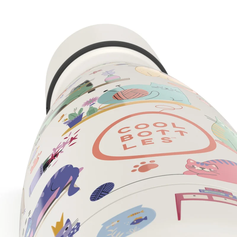 Botella Acero Kitty Club 260ml · Cool Bottles