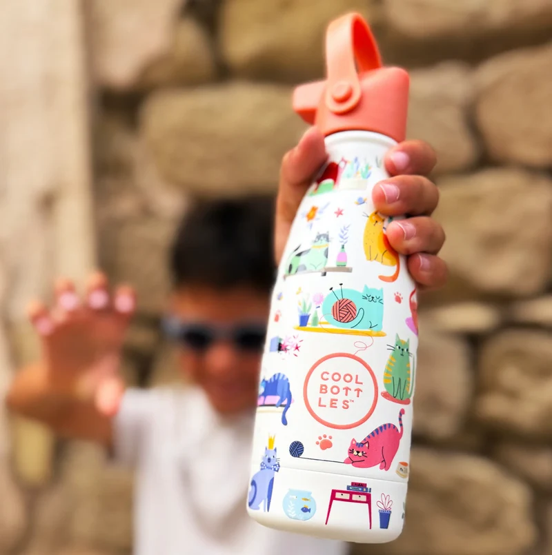 Botella Acero Kitty Club 260ml · Cool Bottles
