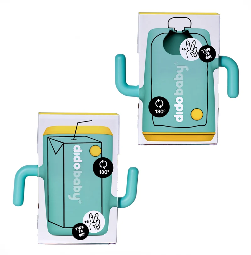 Soporte antiderrame para pouch y tetrabricks · Didobaby