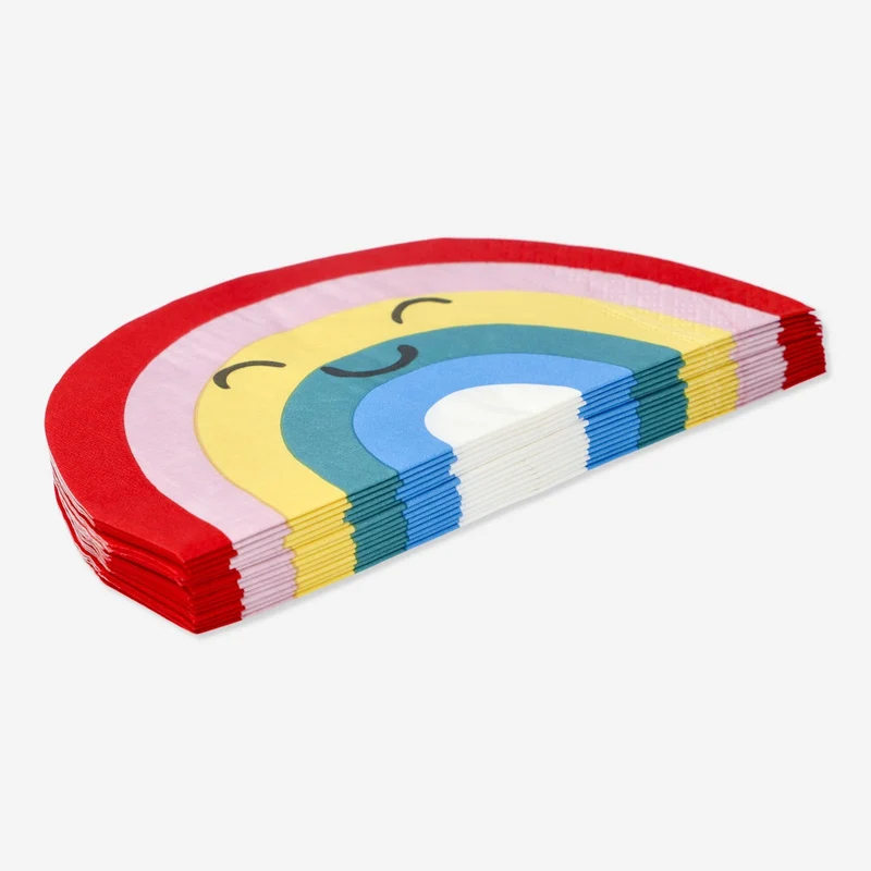 Rainbow Napkins - 15 pcs