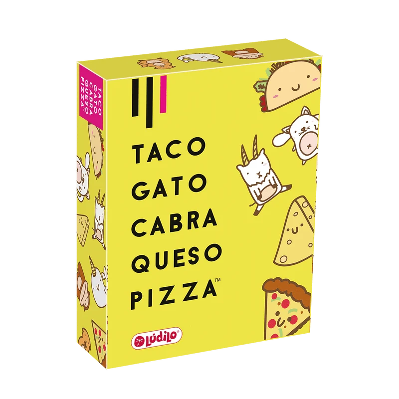 Taco gato cabra queso pizza · Ludilo