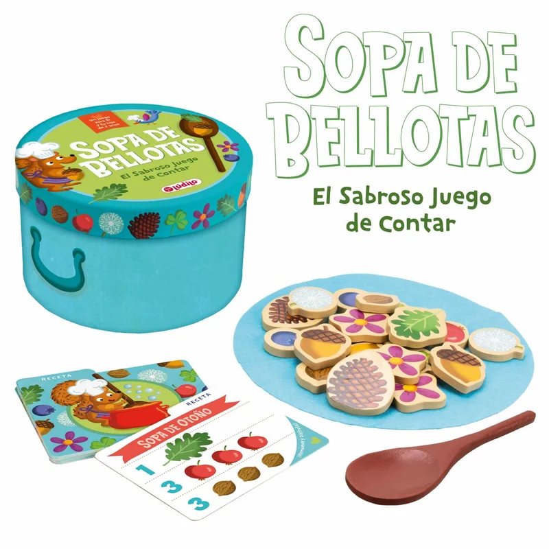 Sopa de Bellotas · Primeros Juegos de Mesa Lúdilo