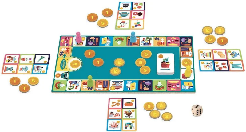 Juego Cool School Little Market P'tit Market · DJECO