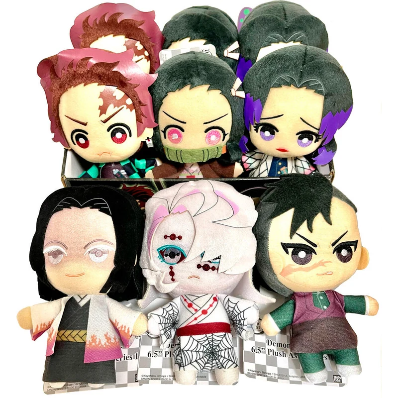 Set 9 Peluches Demon Slayer